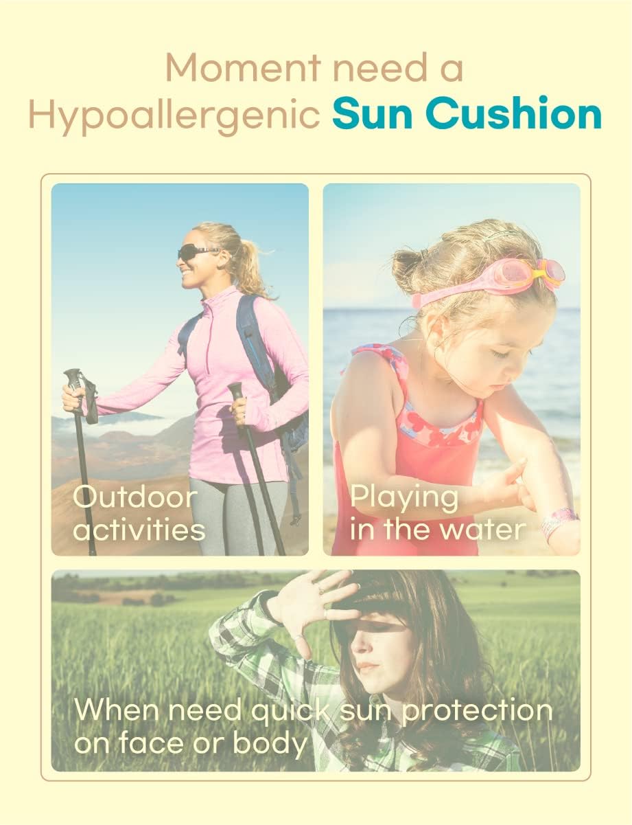 Shingmulnara Oxygen Water Face & Body Hypoallergenic Sun Cushion