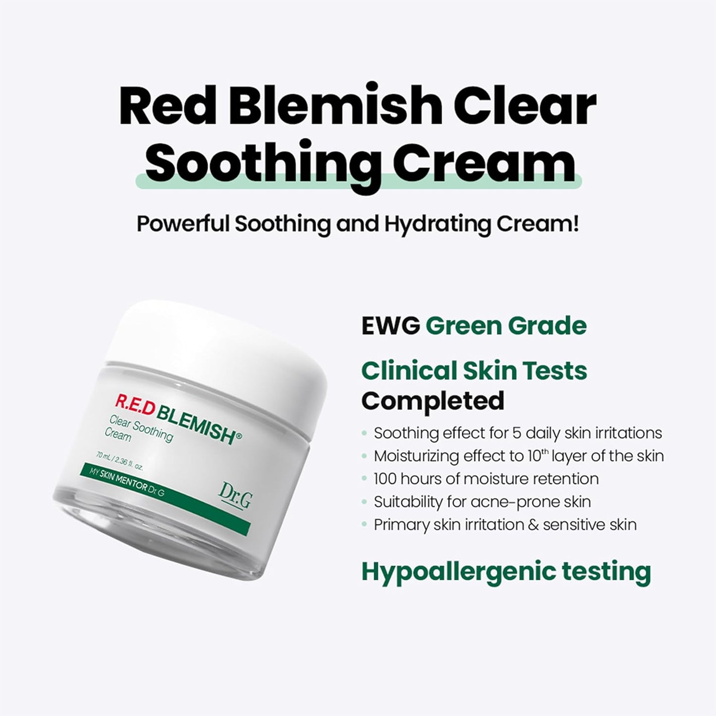 Dr.G – Red Blemish Clear Soothing Cream 70ml